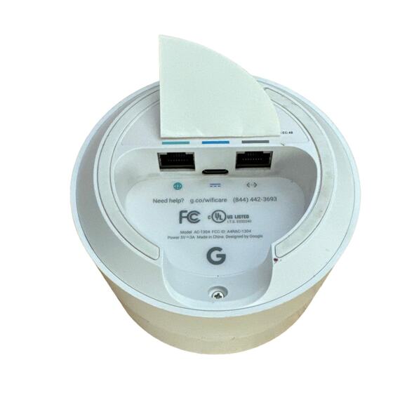 Google AC-1304 1 Port 1200Mbps Wireless Router/Mesh WiFi Devices/pucks 3 pack - Picture 3 of 3